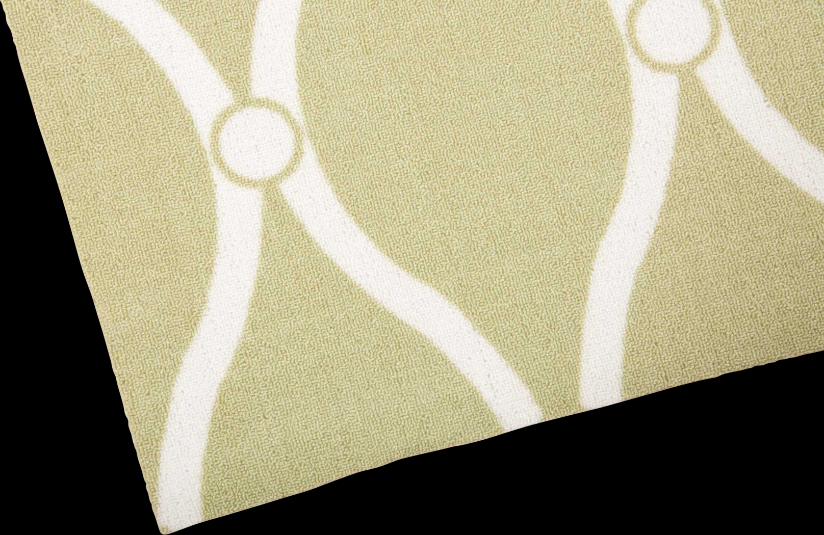 Nabella Green 5' x 8' Indoor/Outdoor Rug - Thumbnail - Image 3