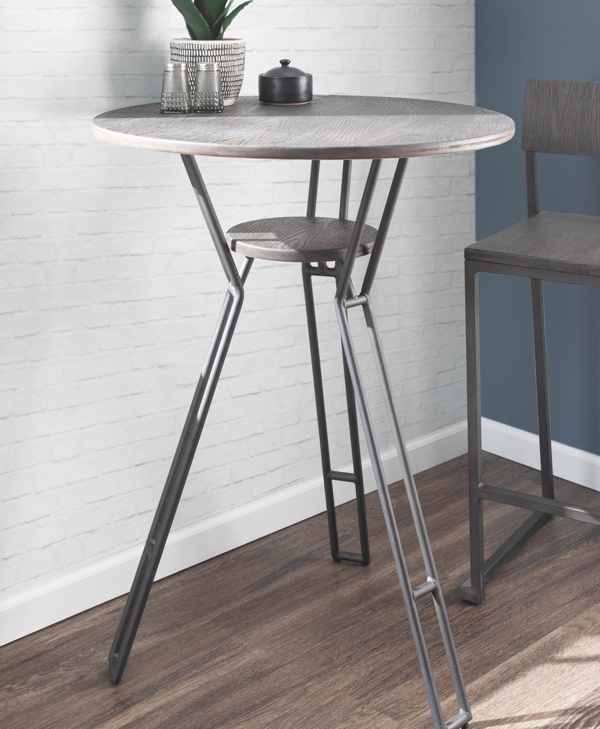 Nabersham Espresso Pub Table - Thumbnail - Image 6