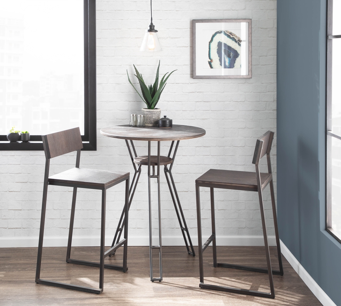 Nabersham Espresso Pub Table - Thumbnail - Image 7