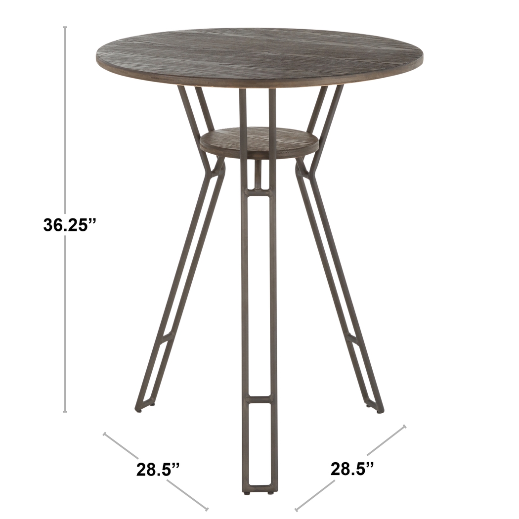 Nabersham Espresso Pub Table - Thumbnail - Image 8