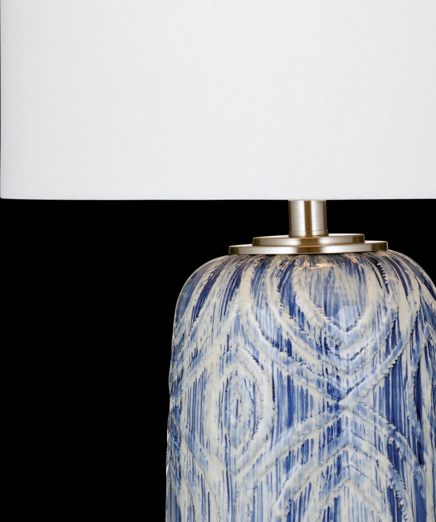 Nacoma Oaks Blue Lamp - Thumbnail - Image 2