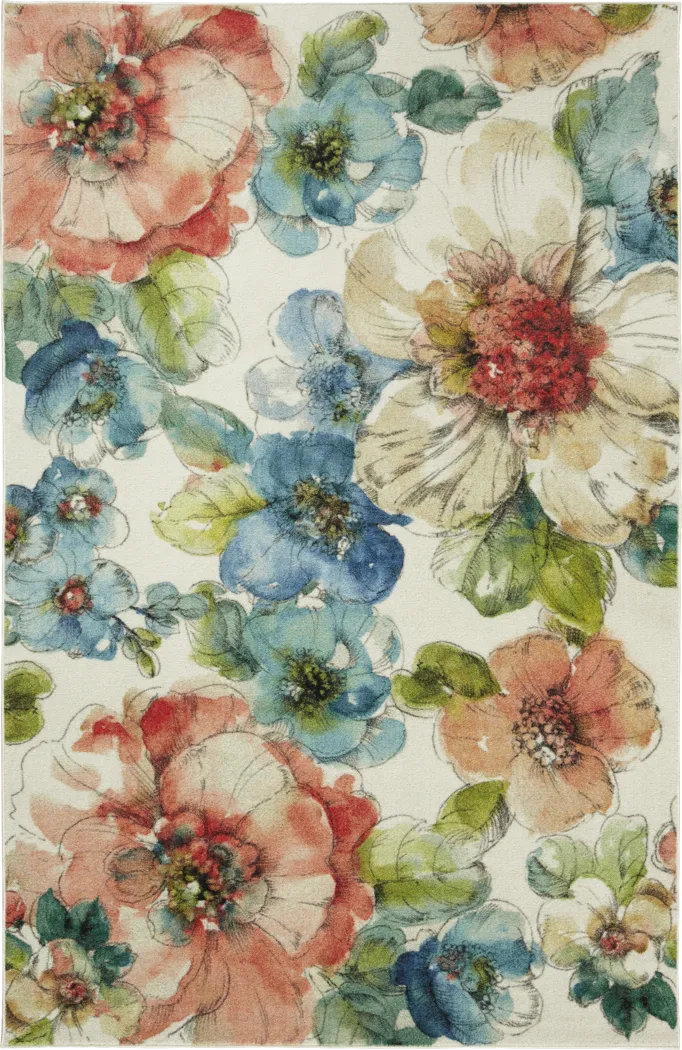 Nadaliah Beige 8' x 10' Rug - Thumbnail - Image 1