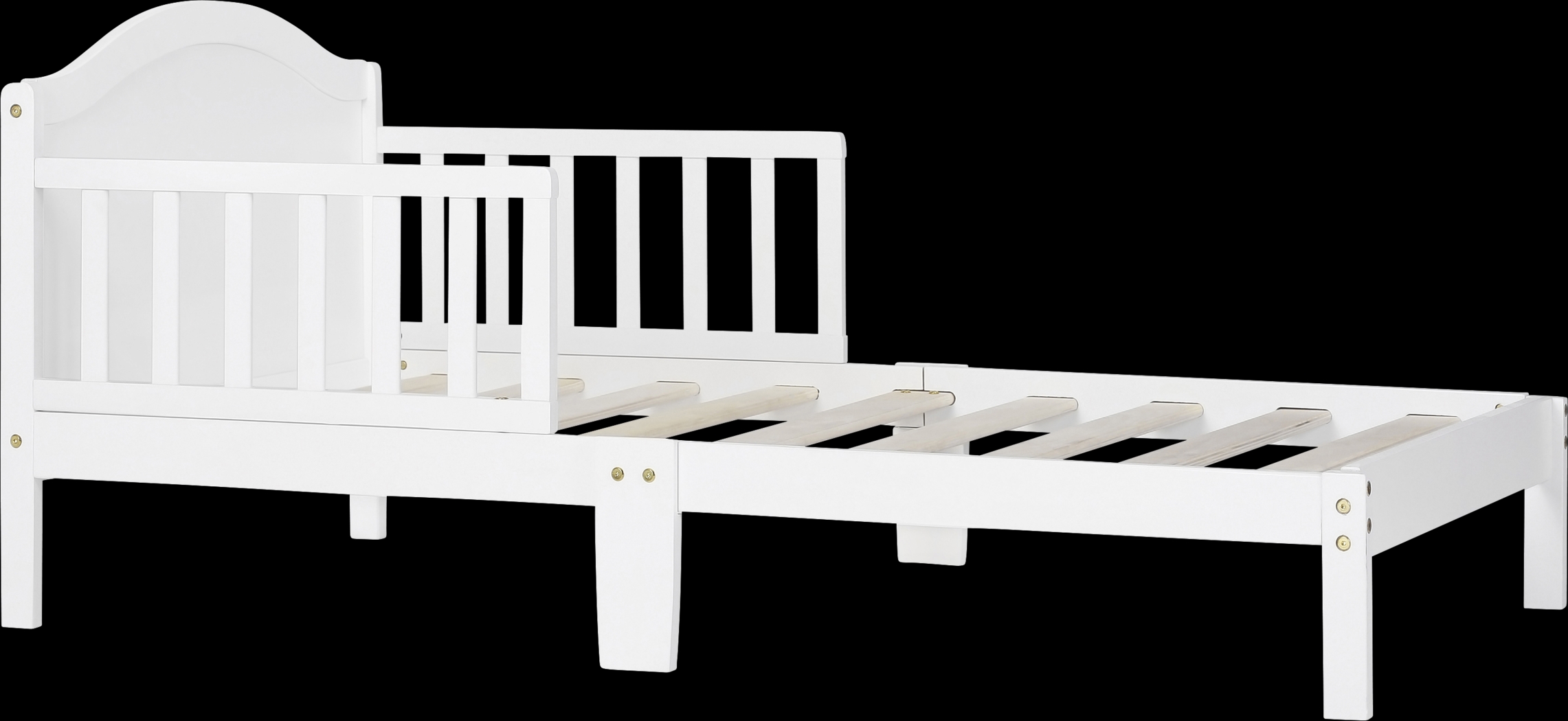 Nadeline White Toddler Bed - Thumbnail - Image 3