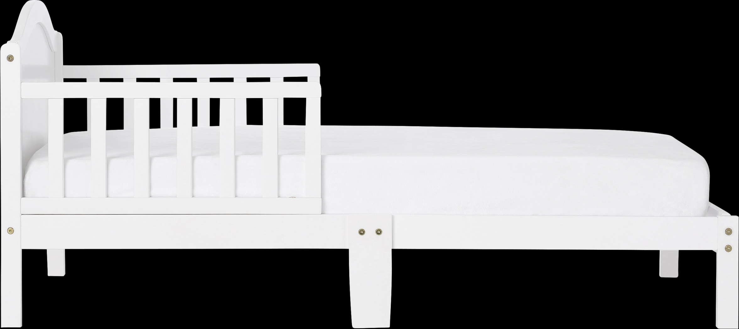 Nadeline White Toddler Bed - Thumbnail - Image 4