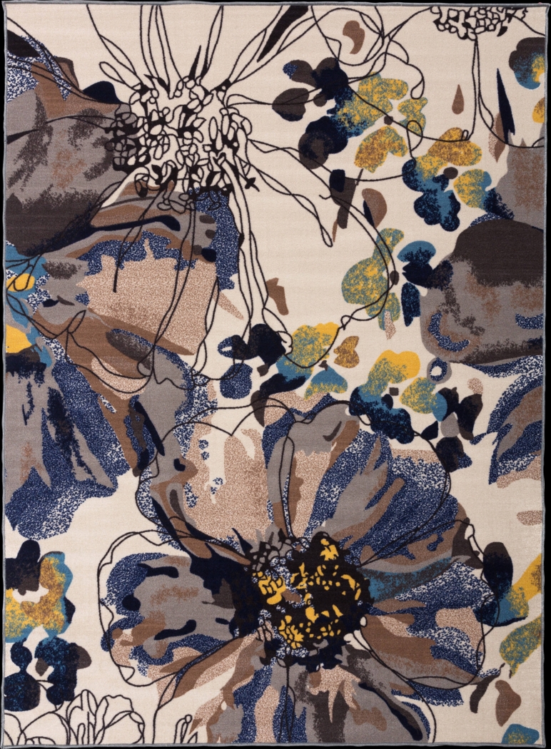 Nadelyn Cream 5'3 x 7'3 Rug - Thumbnail - Image 1