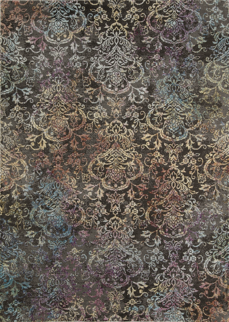 Nadette Charcoal 5' x 7' Rug - Thumbnail - Image 1