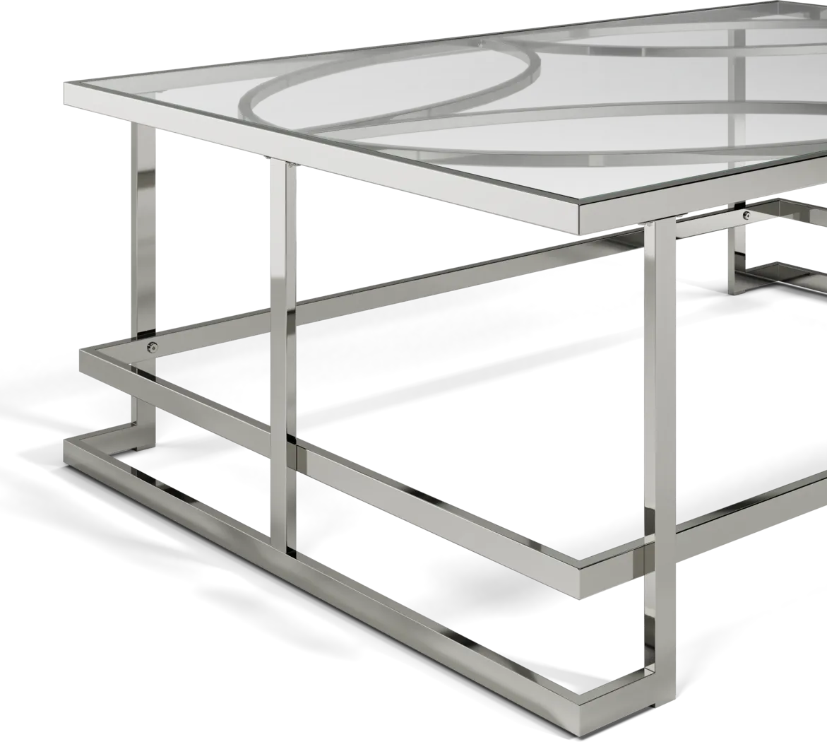 Nadine Silver Cocktail Table - Thumbnail - Image 3