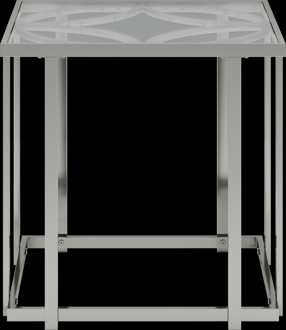 Nadine Silver End Table - Thumbnail - Image 2