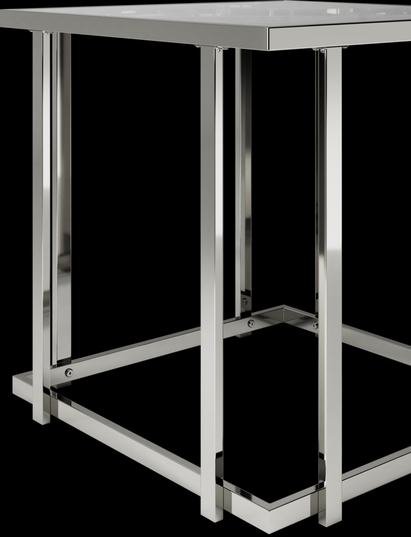 Nadine Silver End Table - Thumbnail - Image 3