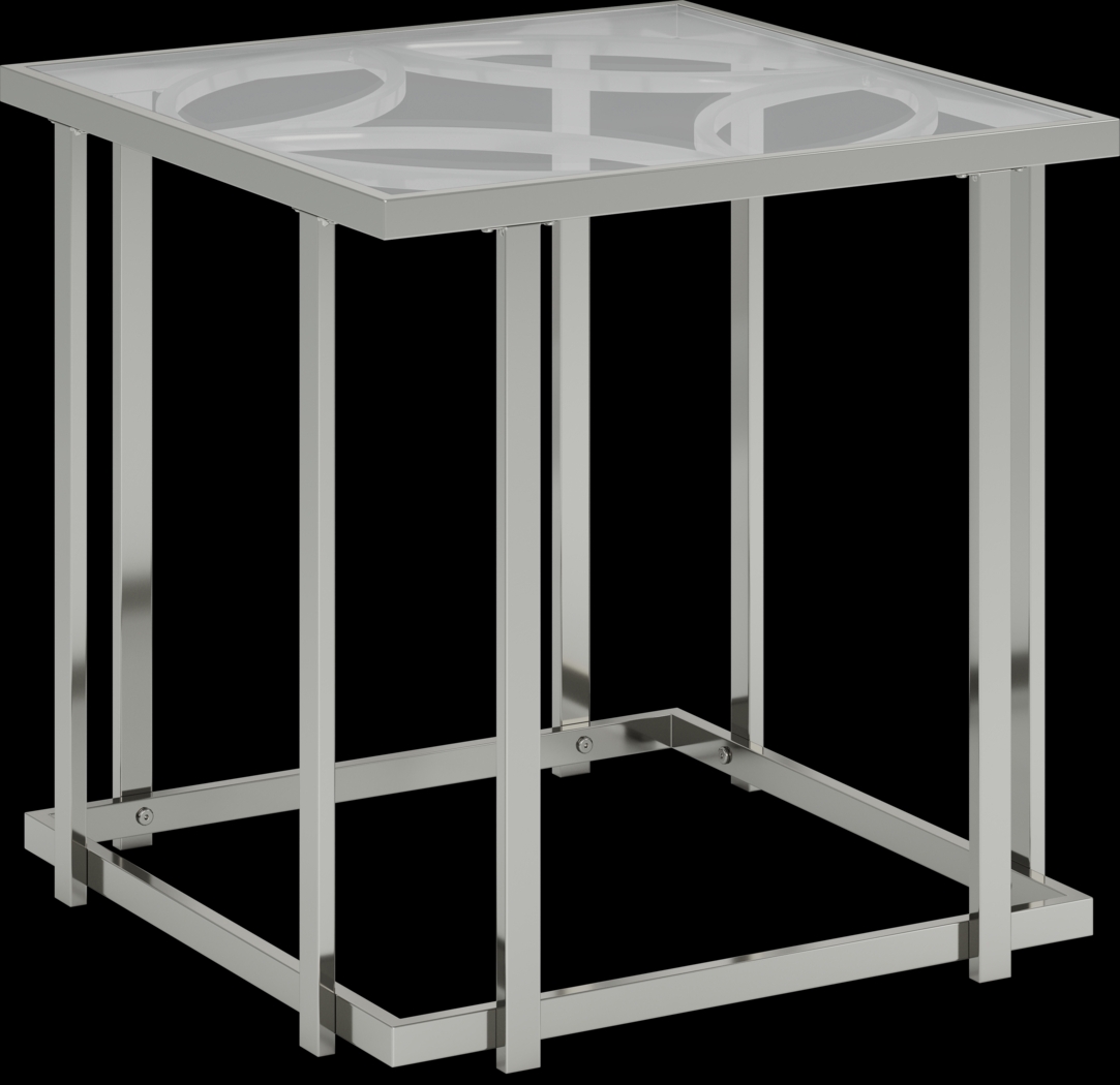 Nadine Silver End Table - Thumbnail - Image 1