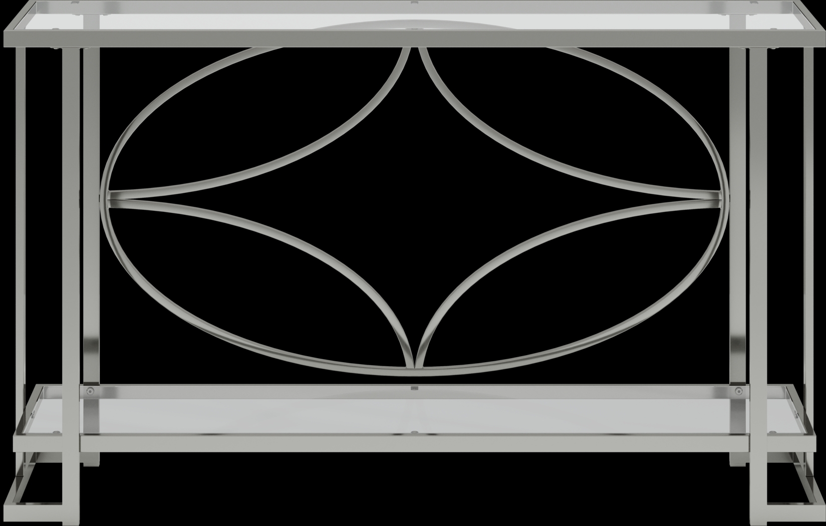 Nadine Silver Sofa Table - Thumbnail - Image 2