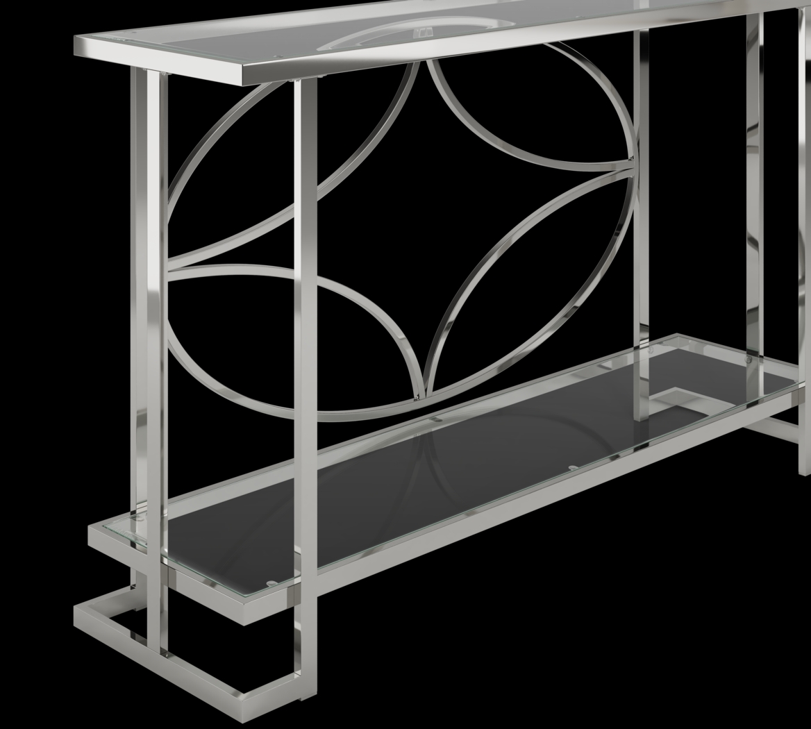 Nadine Silver Sofa Table - Thumbnail - Image 3