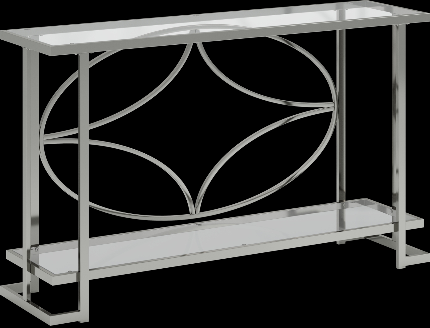 Nadine Silver Sofa Table - Thumbnail - Image 1