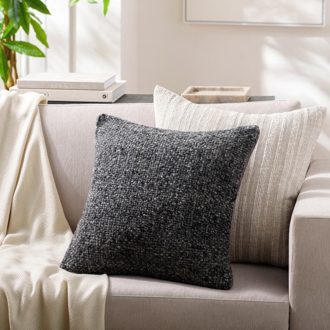 Nadira Black Accent Pillow - Thumbnail - Image 2