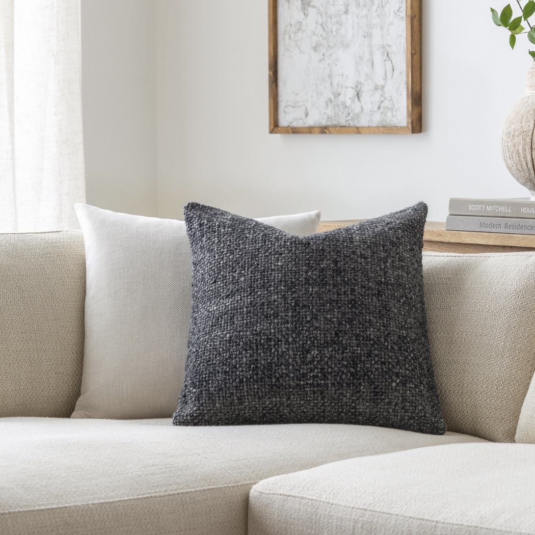 Nadira Black Accent Pillow - Thumbnail - Image 3