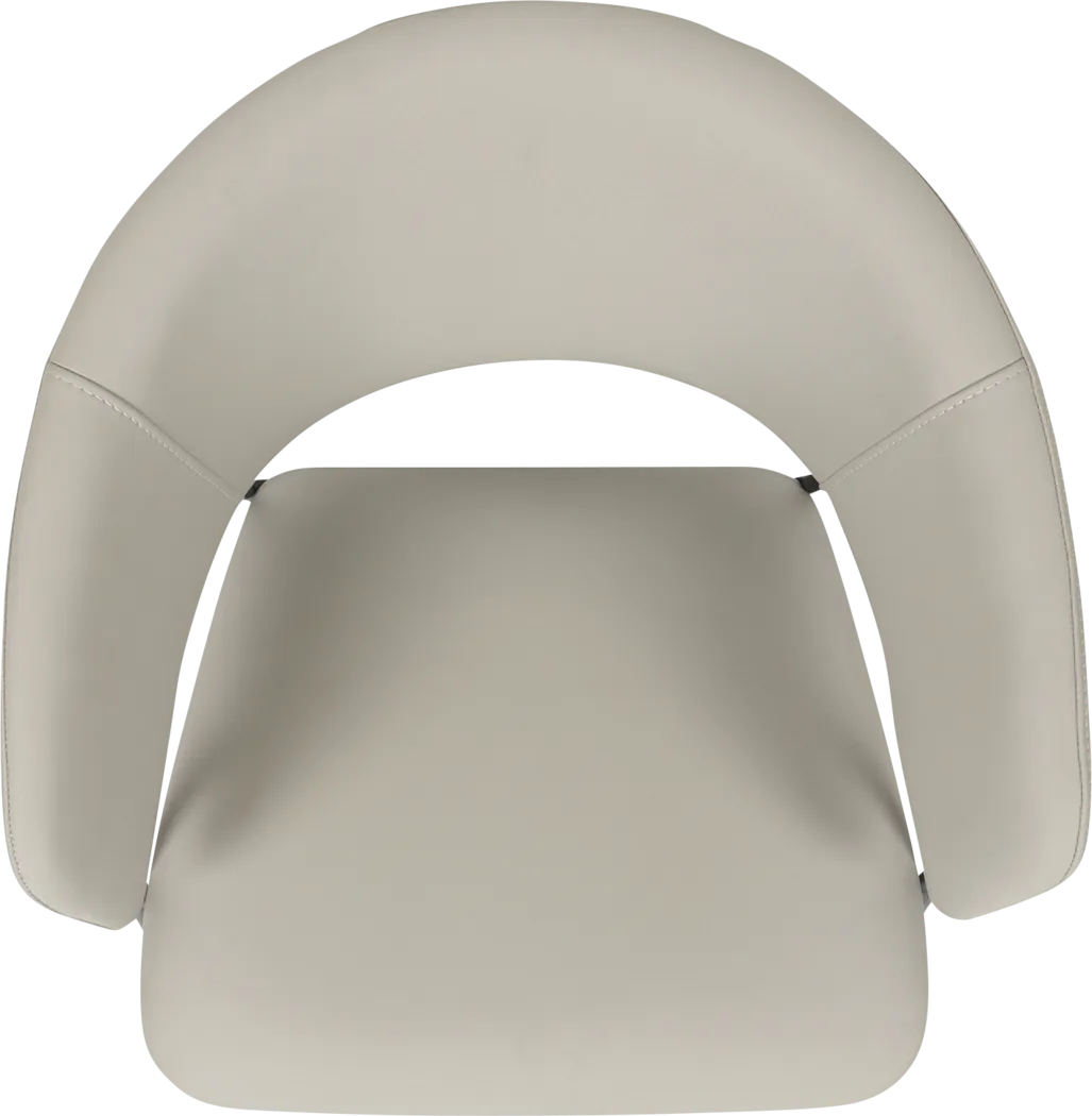 Nadol Gray Armchair, Set of 4 - Thumbnail - Image 2