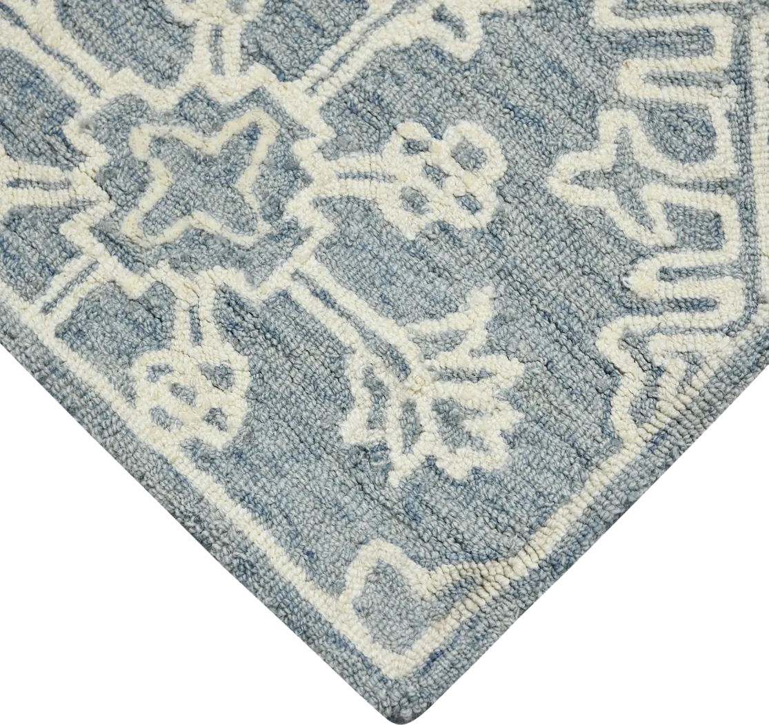 Nadra Blue 5' x 7'6 Rug - Thumbnail - Image 6
