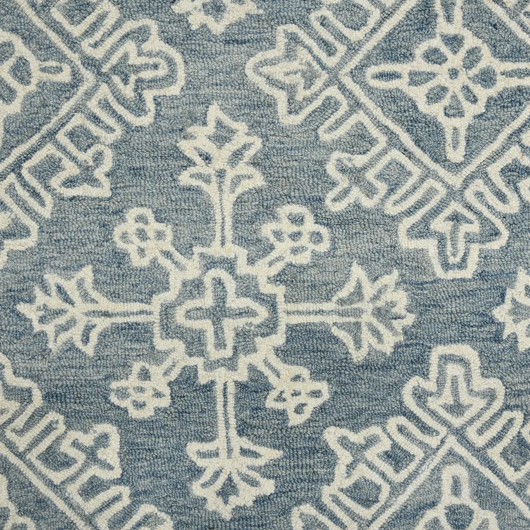 Nadra Blue 5' x 7'6 Rug - Thumbnail - Image 10
