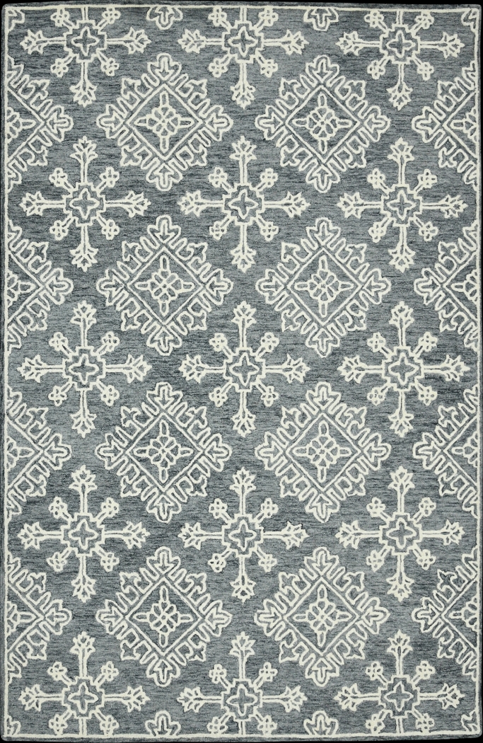 Nadra Charcoal 5' x 7'6 Rug - Thumbnail - Image 1