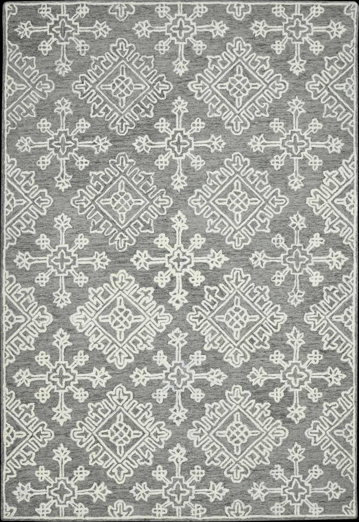 Nadra Gray 5' x 7'6 Rug - Thumbnail - Image 1
