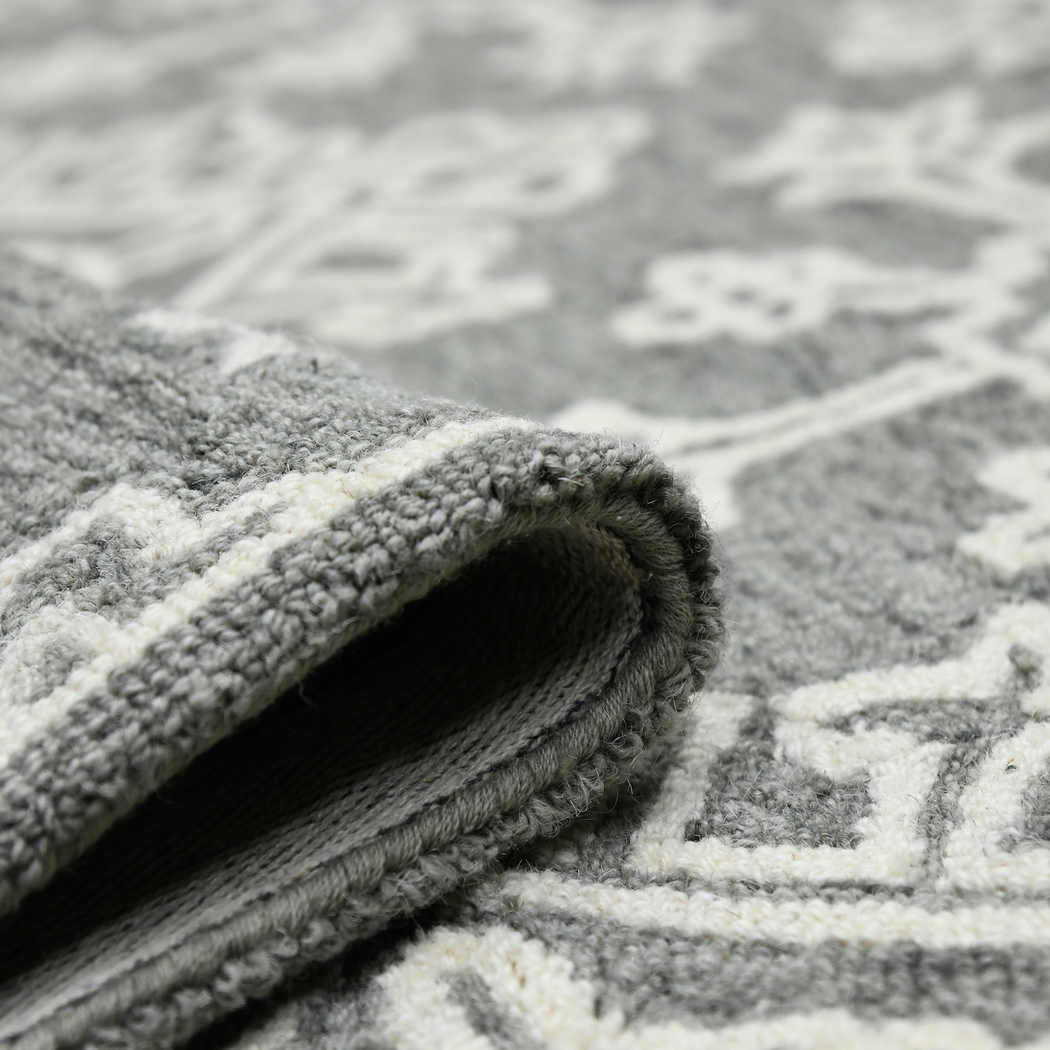 Nadra Gray 7'6 x 9'6 Rug - Thumbnail - Image 3