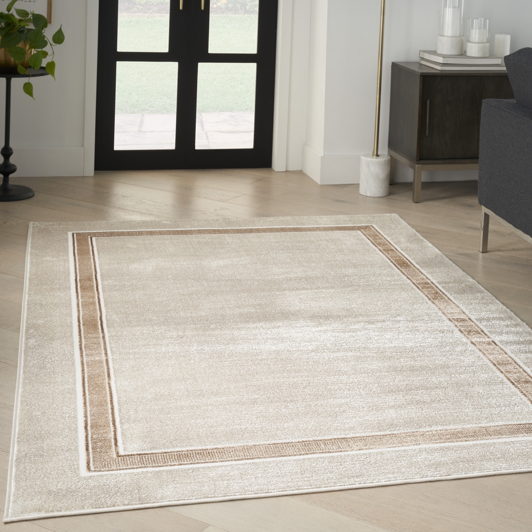 Naexi Ivory/Cream 9' x 12' Rug - Thumbnail - Image 2