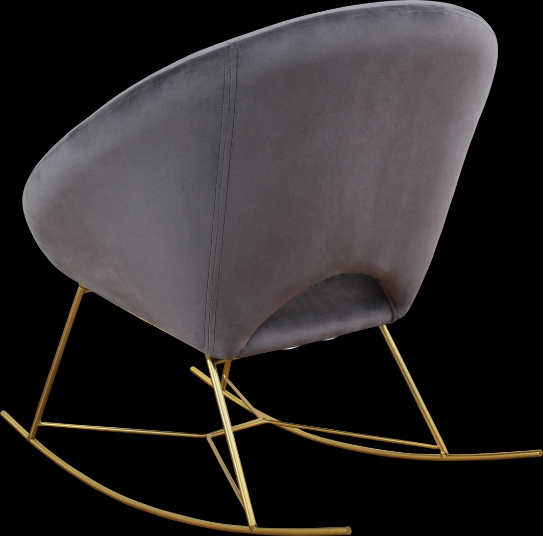 Nagel Gray Rocker Chair - Thumbnail - Image 3