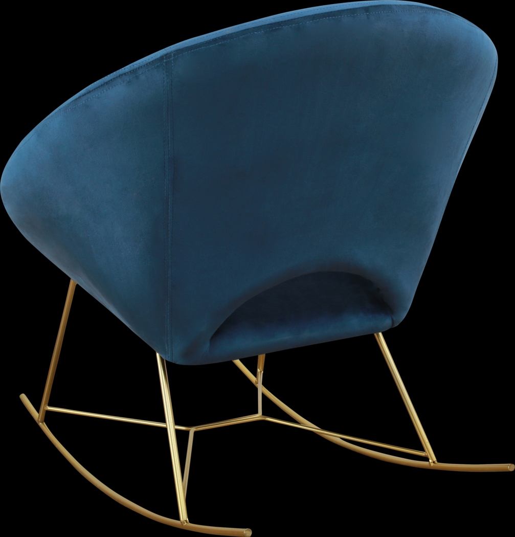 Nagel Navy Rocker Chair - Thumbnail - Image 3
