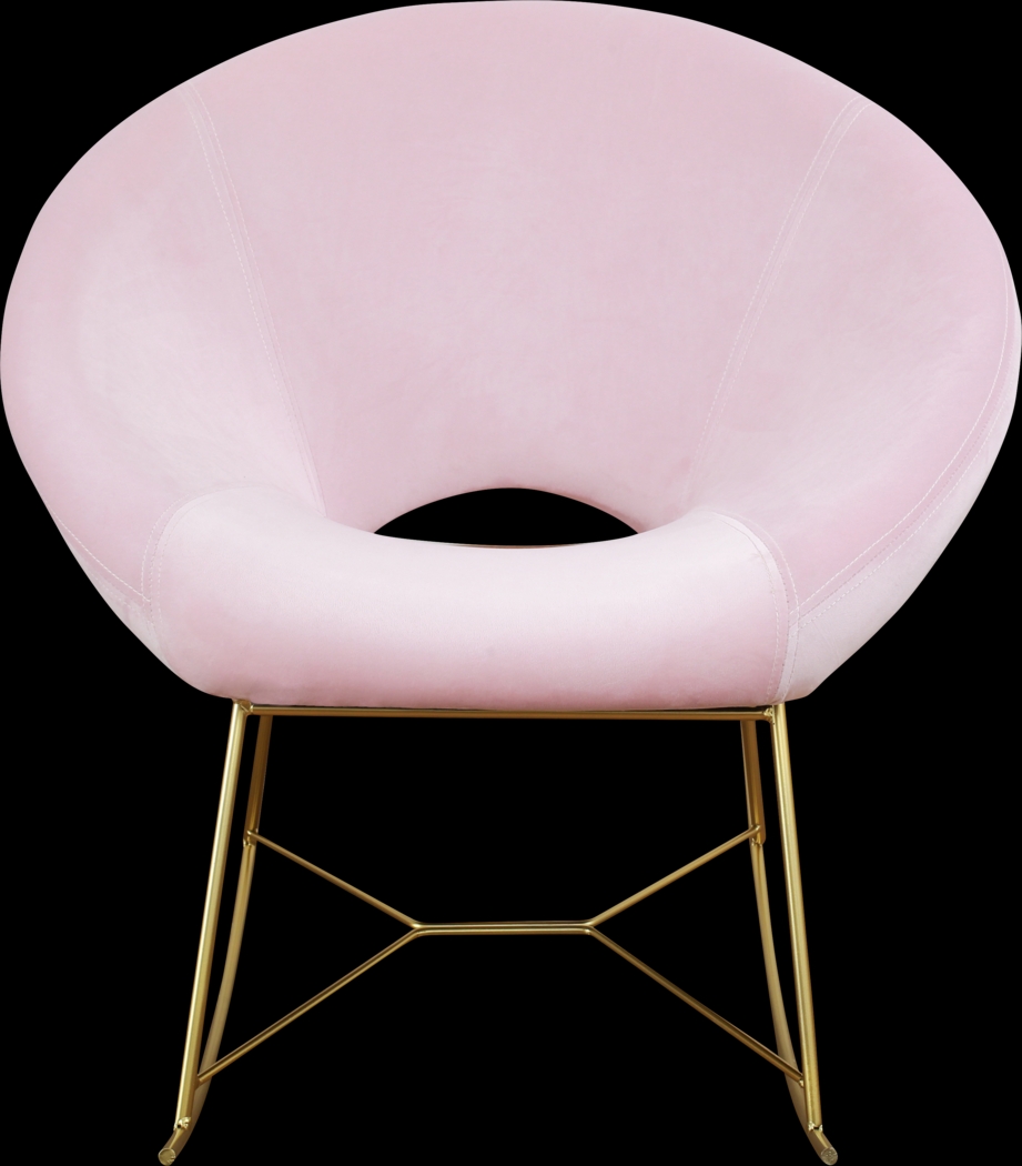 Nagel Pink Rocker Chair - Thumbnail - Image 2