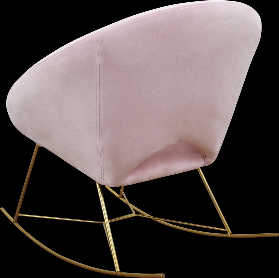 Nagel Pink Rocker Chair - Thumbnail - Image 3
