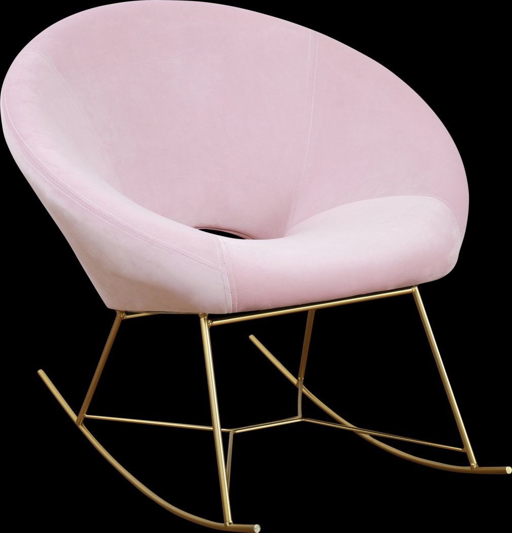 Nagel Pink Rocker Chair - Thumbnail - Image 1