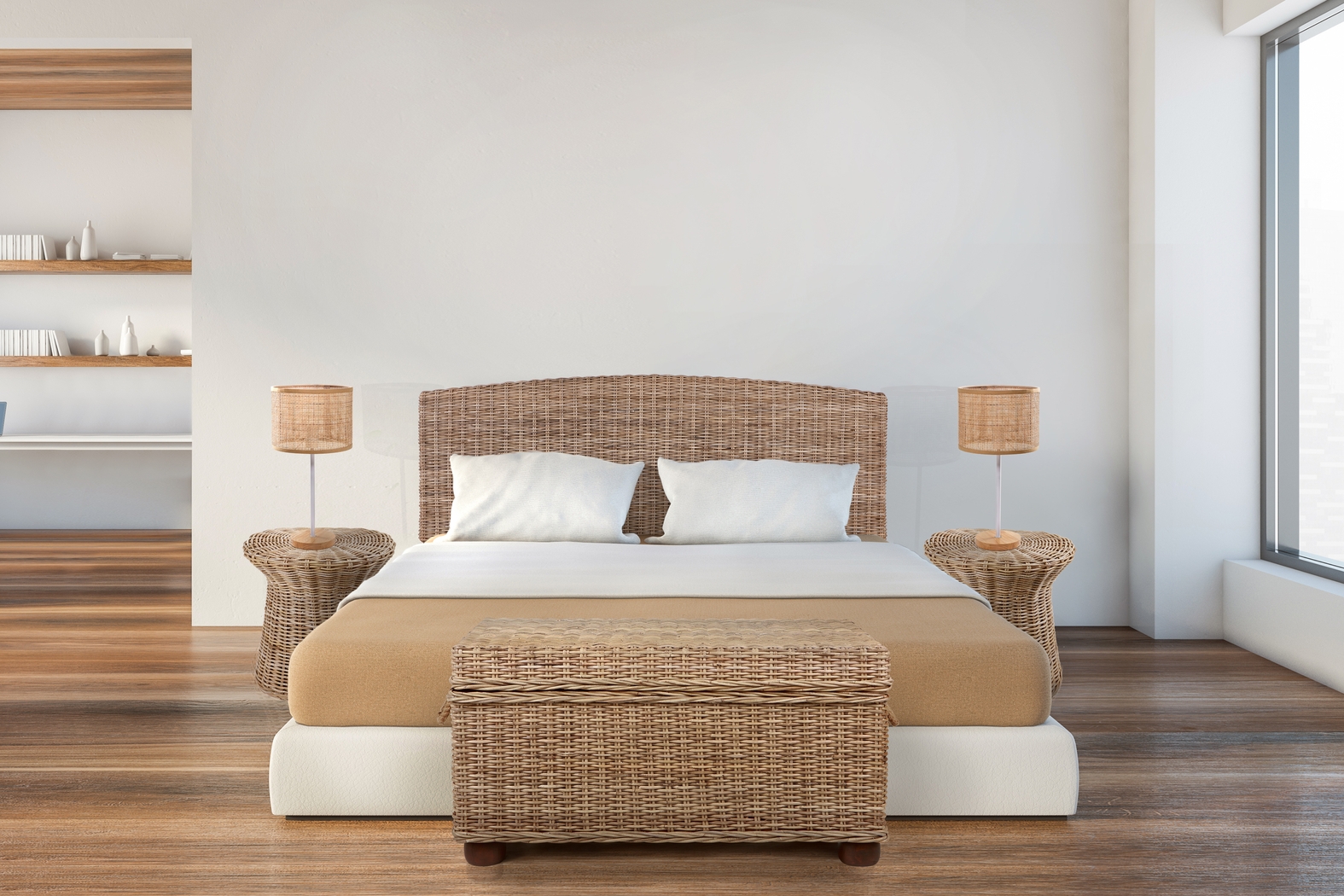 Nahant Tan Storage Trunk - Thumbnail - Image 2