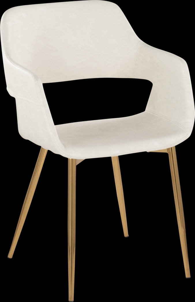 Naibor I Cream Arm Chair, Set of 2 - Thumbnail - Image 3