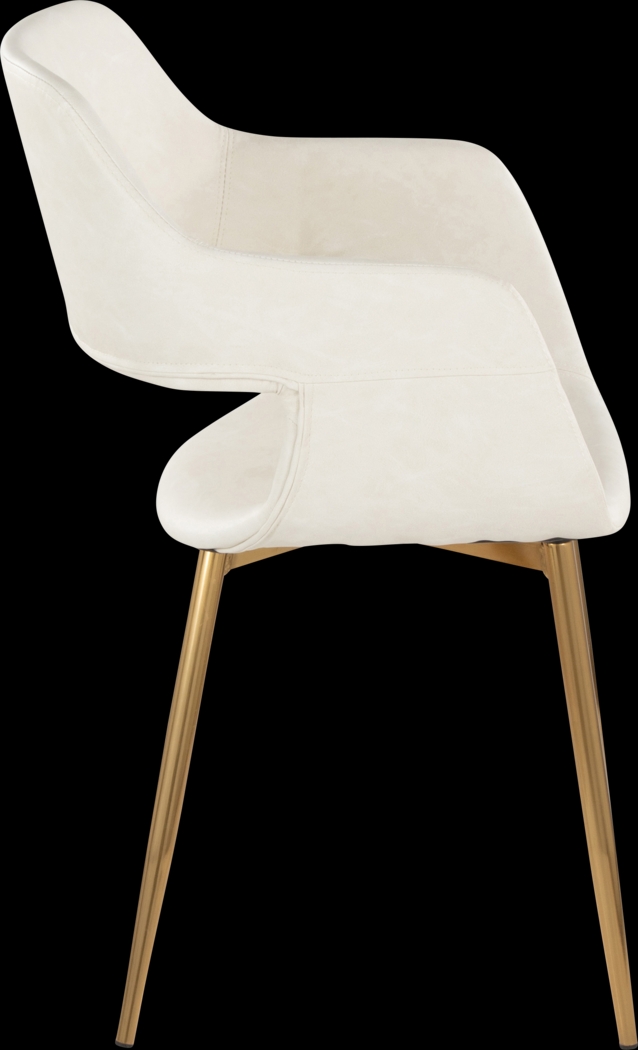 Naibor I Cream Arm Chair, Set of 2 - Thumbnail - Image 4