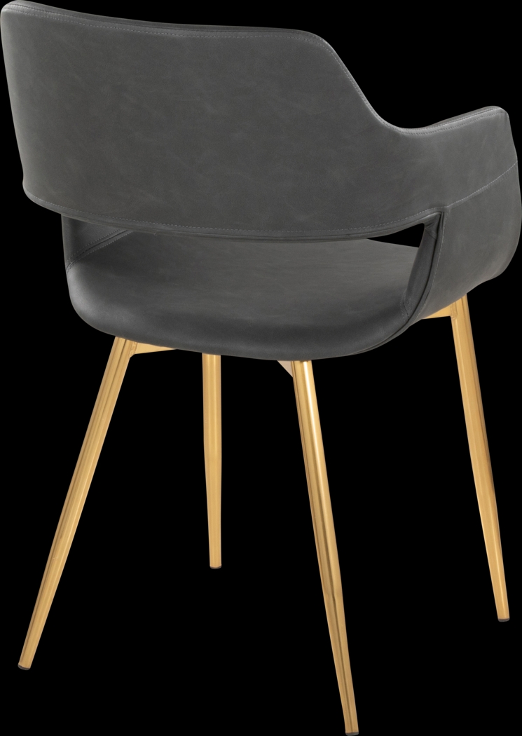 Naibor I Gray Arm Chair, Set of 2 - Thumbnail - Image 5