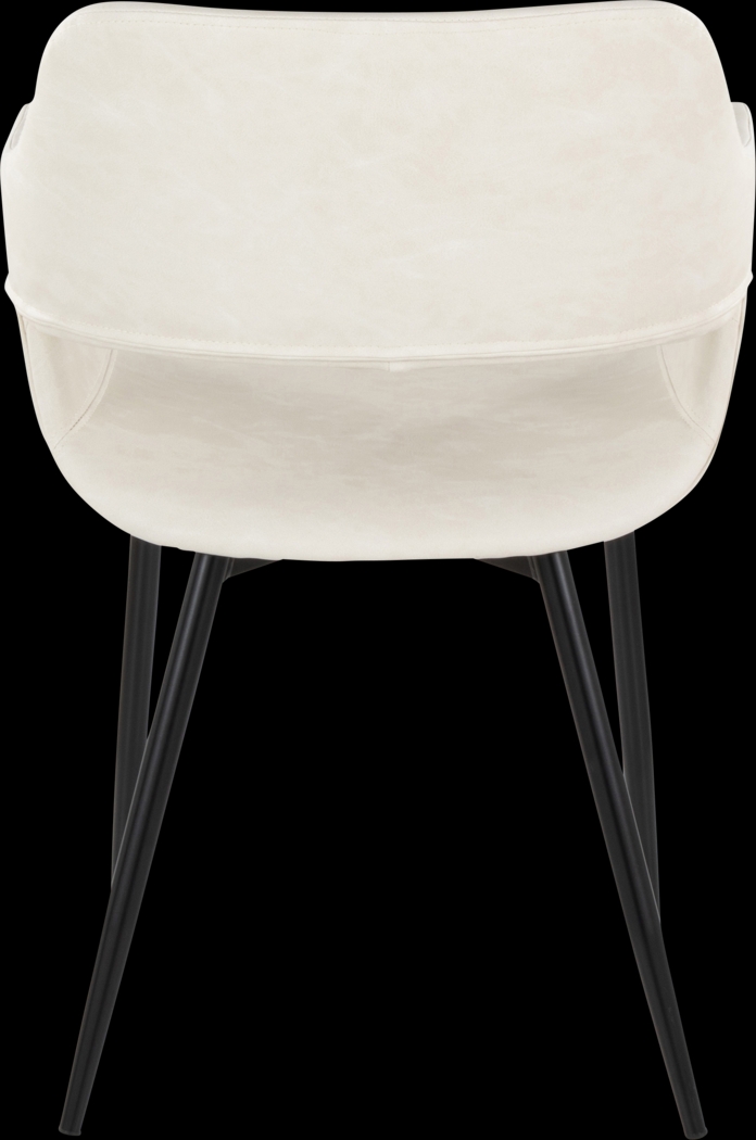 Naibor II Cream Arm Chair, Set of 2 - Thumbnail - Image 5