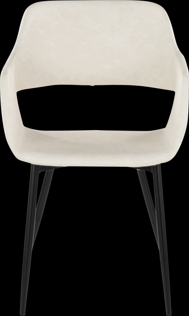 Naibor II Cream Arm Chair, Set of 2 - Thumbnail - Image 6