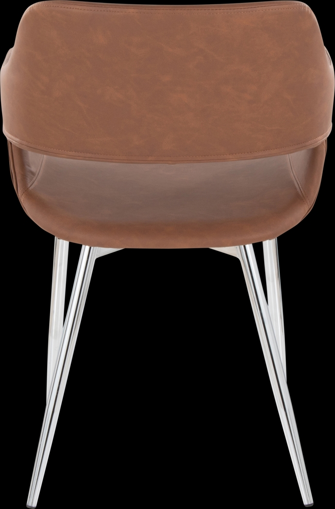 Naibor III Brown Arm Chair, Set of 2 - Thumbnail - Image 6