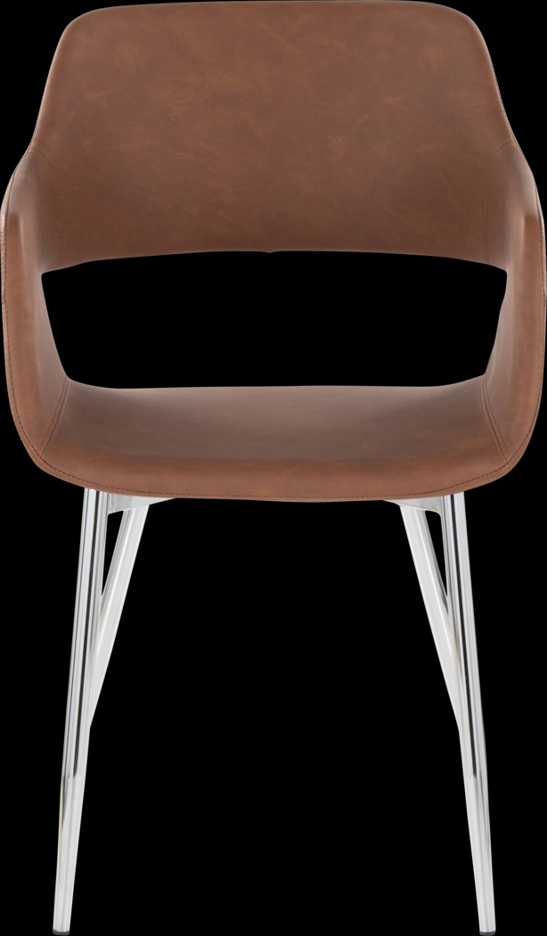 Naibor III Brown Arm Chair, Set of 2 - Thumbnail - Image 7