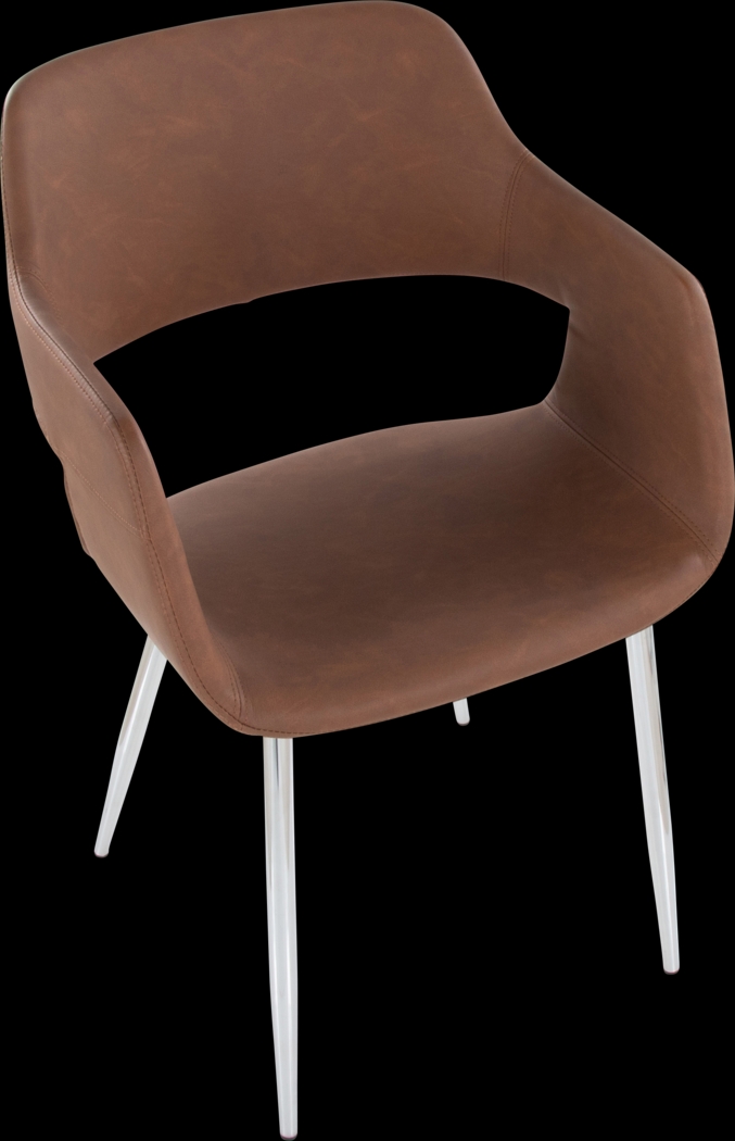 Naibor III Brown Arm Chair, Set of 2 - Thumbnail - Image 8