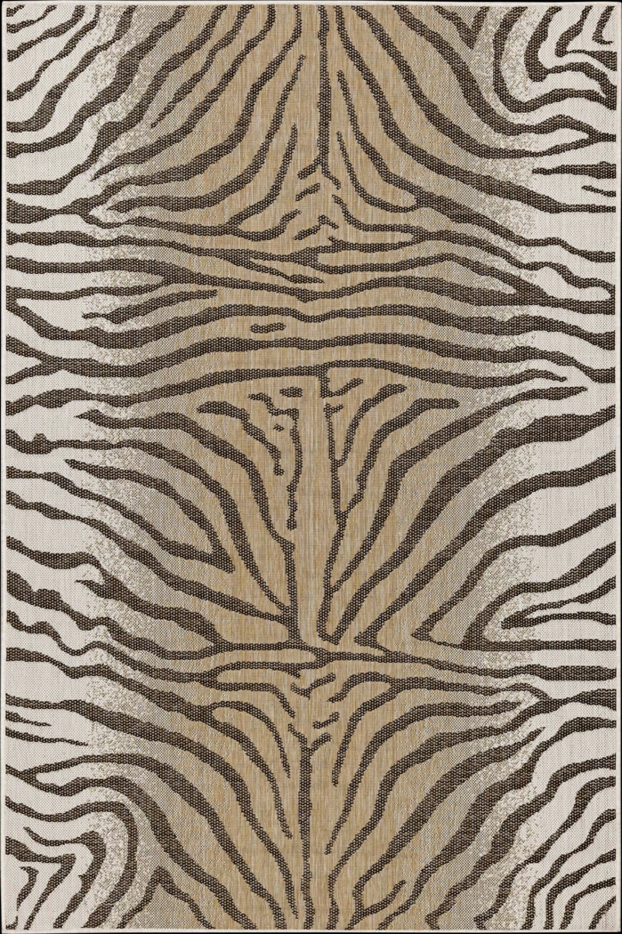 Naibury Beige 6'6 x 9'4 Indoor/Outdoor Rug - Thumbnail - Image 1