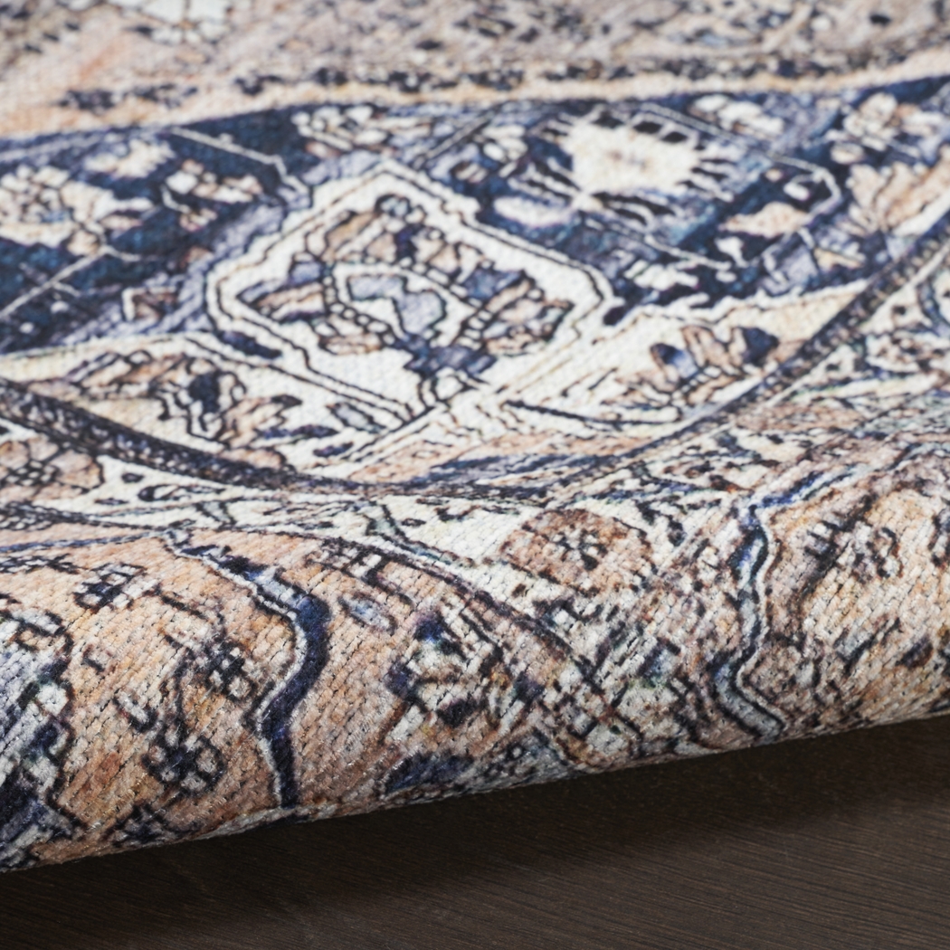 Naicia Blue 5'3 x 7'3 Rug - Thumbnail - Image 6