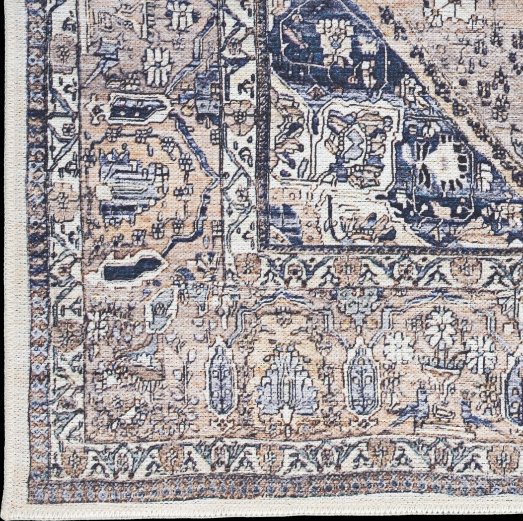 Naicia Blue 9'2 x 12' Rug - Thumbnail - Image 7