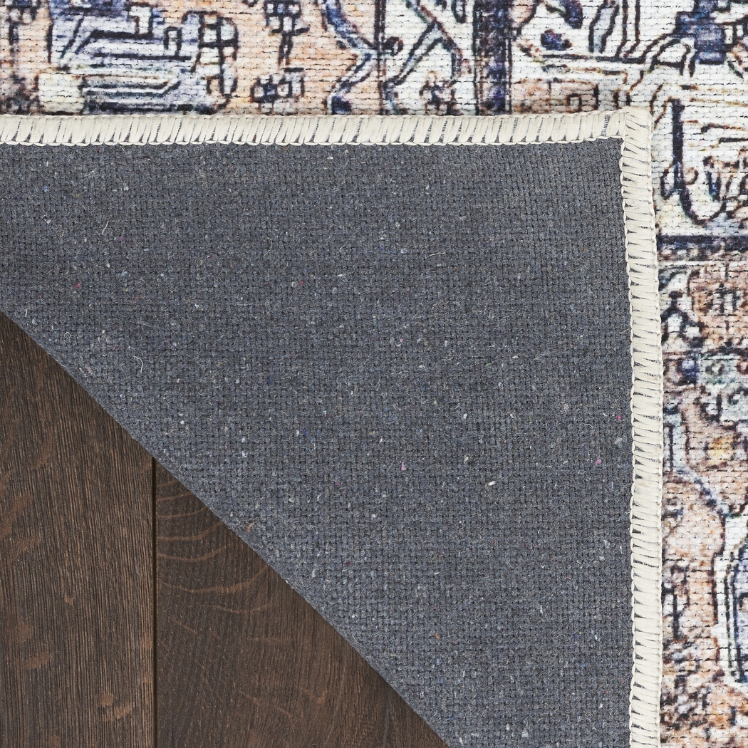 Naicia Blue 9'2 x 12' Rug - Thumbnail - Image 8