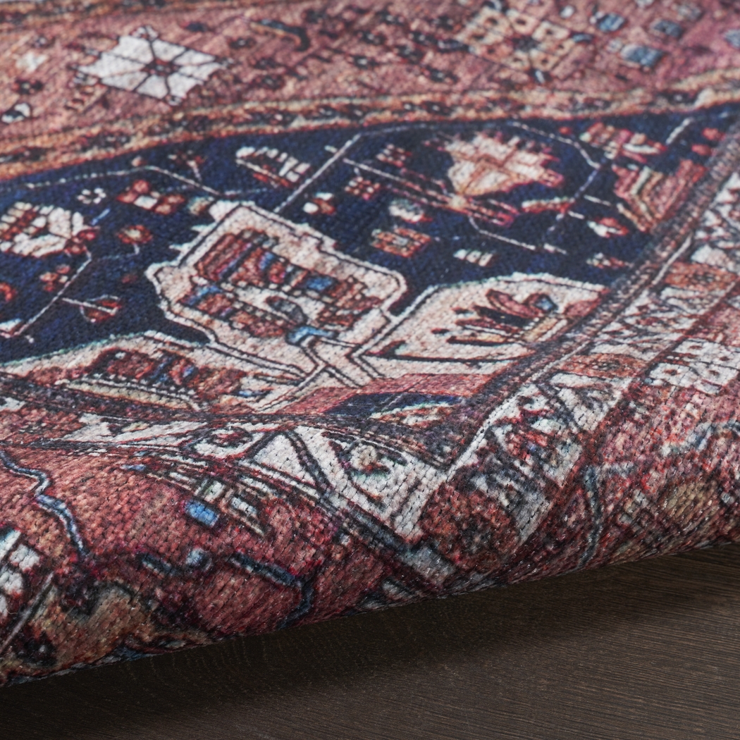 Naicia Ivory/Brick 9'2 x 12' Rug - Thumbnail - Image 6