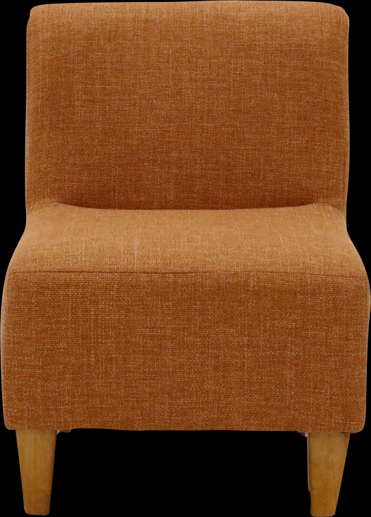 Naiko Orange Accent Chair - Thumbnail - Image 1
