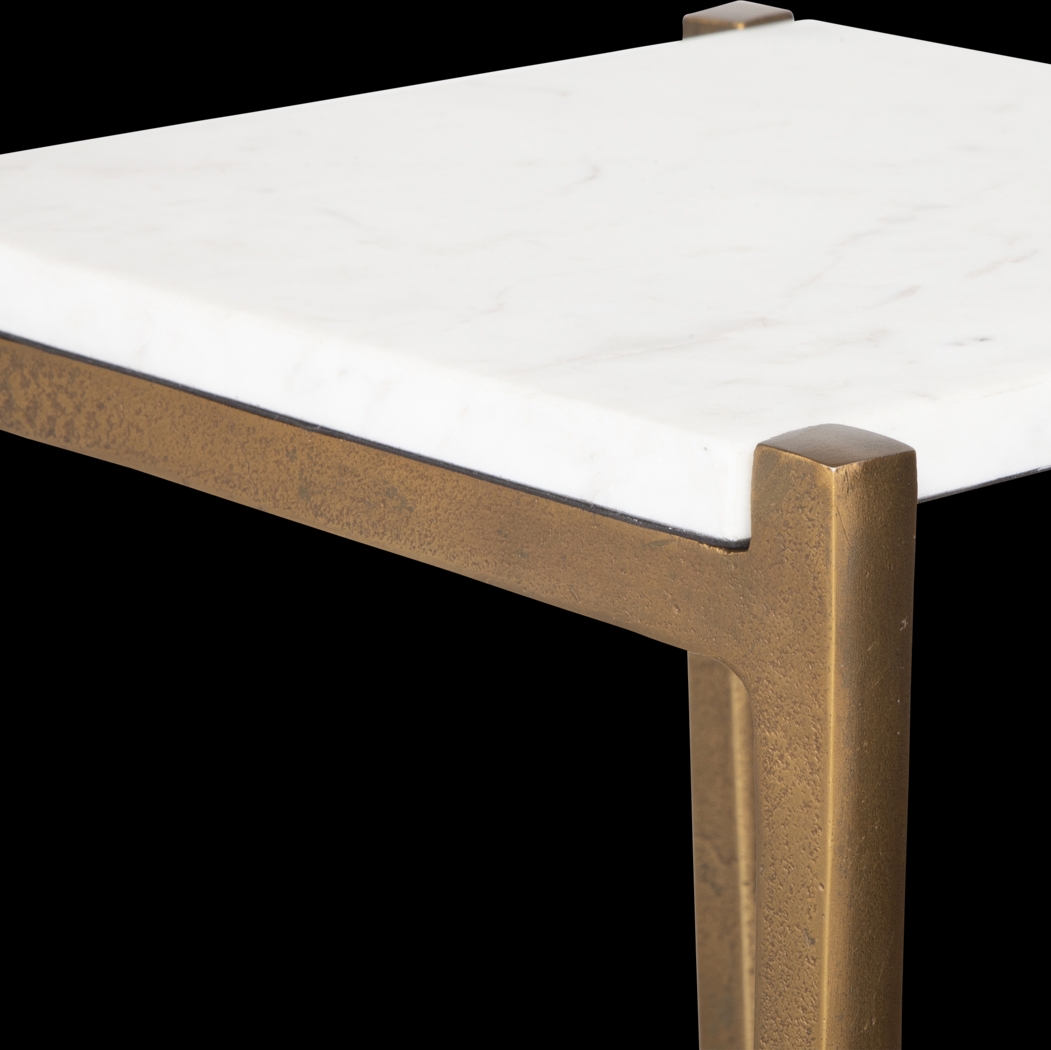 Naira White Accent Table - Thumbnail - Image 5