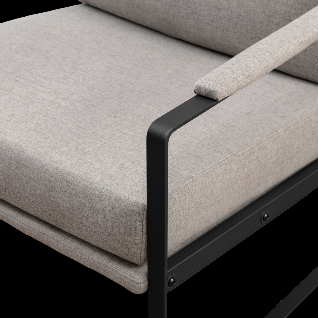 Nairen Beige Accent Chair - Thumbnail - Image 3