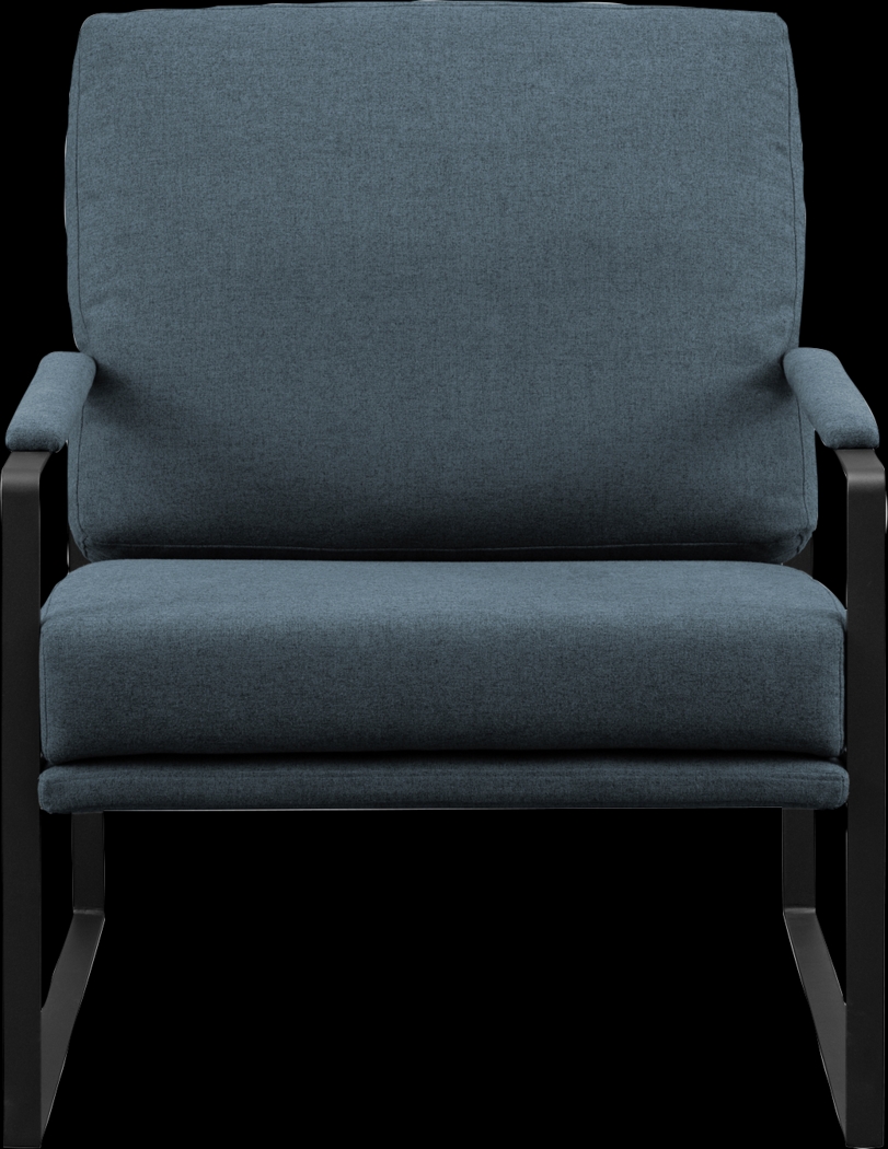 Nairen Blue Accent Chair - Thumbnail - Image 2