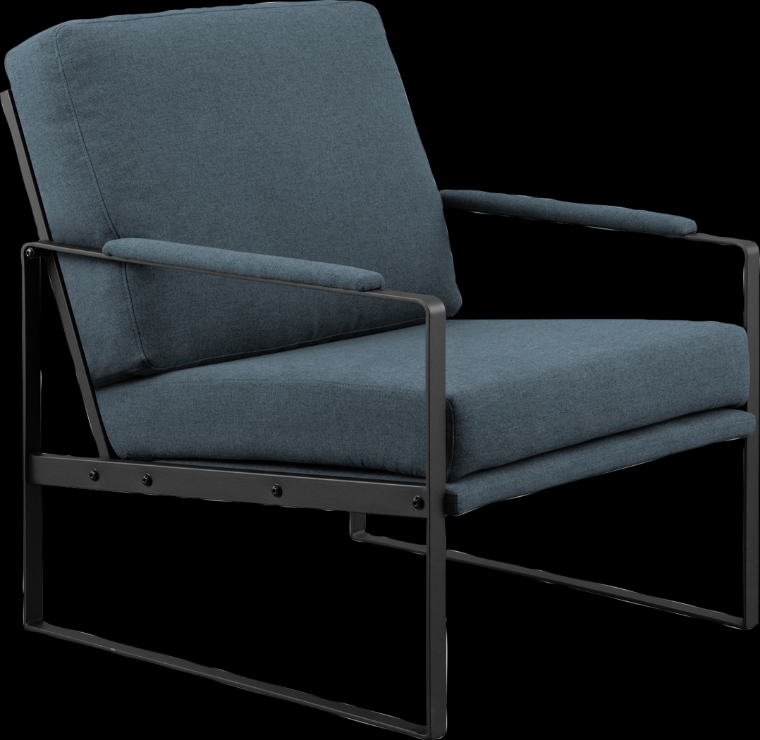 Nairen Blue Accent Chair - Thumbnail - Image 1